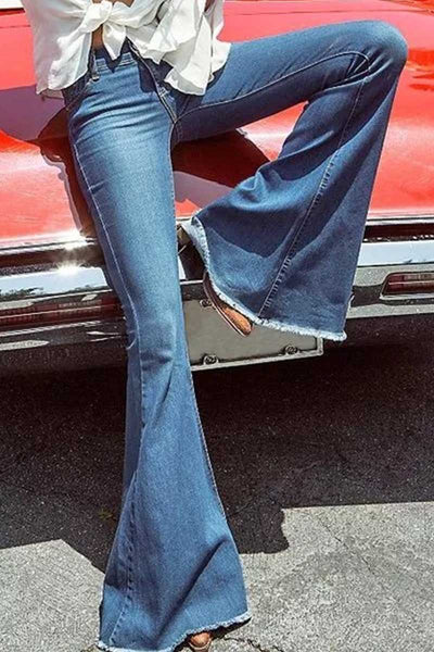 Calça Jeans Flare