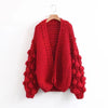 Extreme Chunky Knit Cardigan